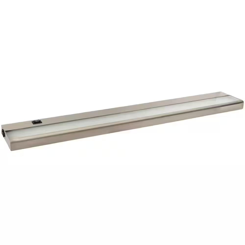 33 In. Nickel LED under Cabinet Lighting Fixture