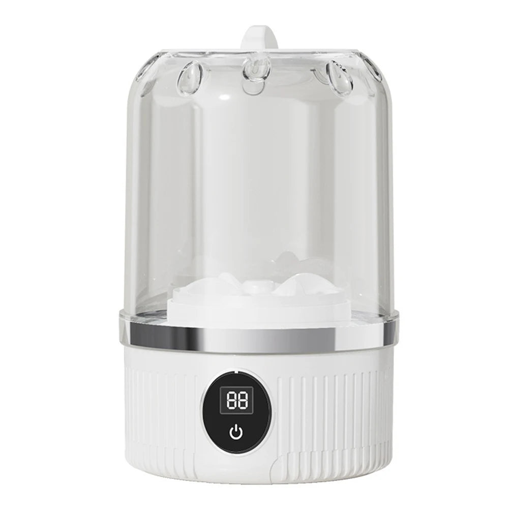 Underwear Washer with Laundry Cup Cordless Small Washing Machine Rechargeable Portable Washing Machine for Bra Underwear Socks