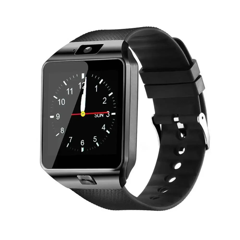 DZ09 New Touch Screen Smart Watch with Camera Multi Language Wrist Watch SIM Card Smartwatch for IOS Android Phone Druopshipping