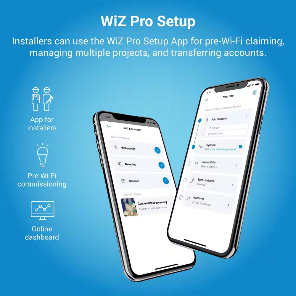 Color and Tunable White 65W Equivalent 5/6 Inch Integrated LED Dimmable Smart Wi-Fi Wiz Connected Remodel Downlight Kit