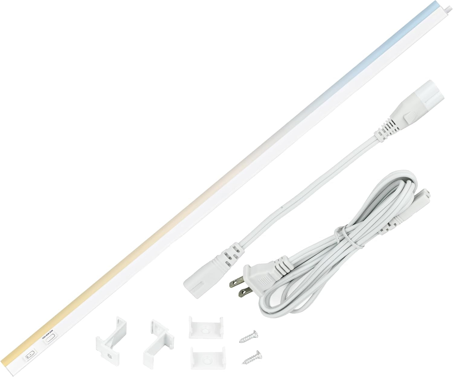 LED under Cabinet Lighting Plug in 34 Inch Linkable under Counter Lights for Kitchen 12 Watts, 120 Volts, 1200 Lumens, Adjustable 3 CCT 3000K-5000K, 50,000 Hour Lifespan, ETL Listed LED Light