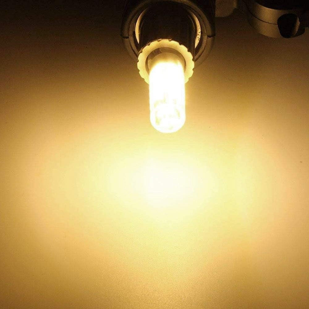 G8 Led Bulb, All New 75W Halogen Bulb Replacement, Dimmable 7W T4 G8 Led Lamps, G8 Bi-Pin Base Bulb, AC120V 720Lm, under Cabinet Counter Light, Kitchen Lighting and Puck Lights, 3000K Warm White 4Pack