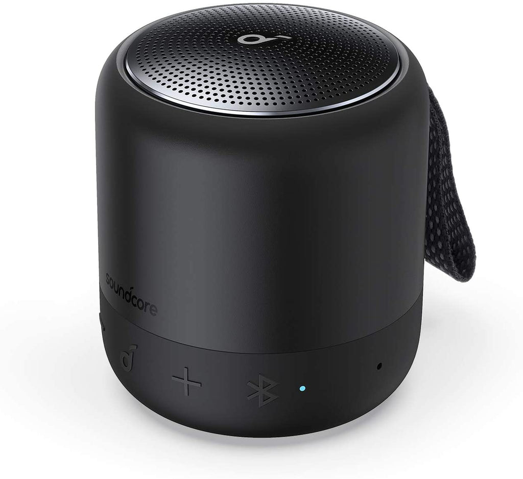 Mini 3 Bluetooth Speaker, Waterproof IPX7, Bassup and Partycast Technology, USB-C, Customizable EQ for Home and Portable Use