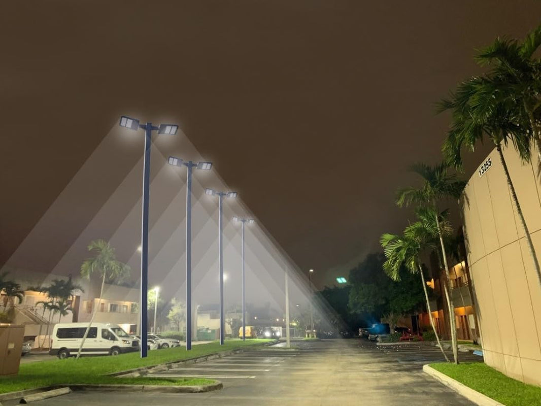 42,000 Lumen - 300 Watt Nextgen III LED Shoebox Lights - Dimmable - NO Photocell - Slip FIT Mount -10KV Surge