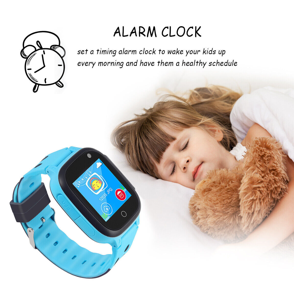 Kids Smart Watch SIM GSM Call Phone Camera Anti-Lost Game Watches Boys or Girls