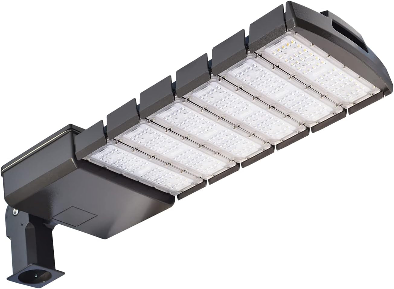 LED Parking Lot Lights 300W - LED Shoexbox Area Light 39000LM, Outdoor Commercial LED Street Pole Light 5000K Daylight for Yard Court
