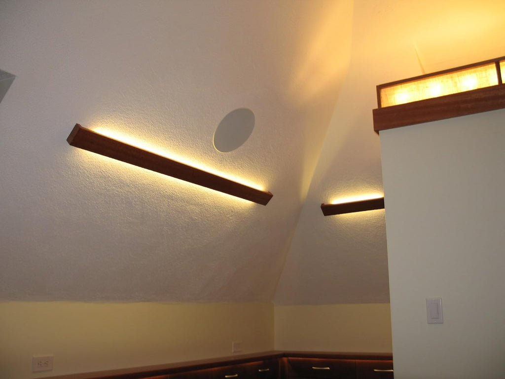 under Cabinet LED Lighting Pro Series 21 LED Deluxe Kit 3 Light Panels 3000 Kelvin under Cabinet Lighting Warm White Inline Dimmer Optional See B00405DEEU