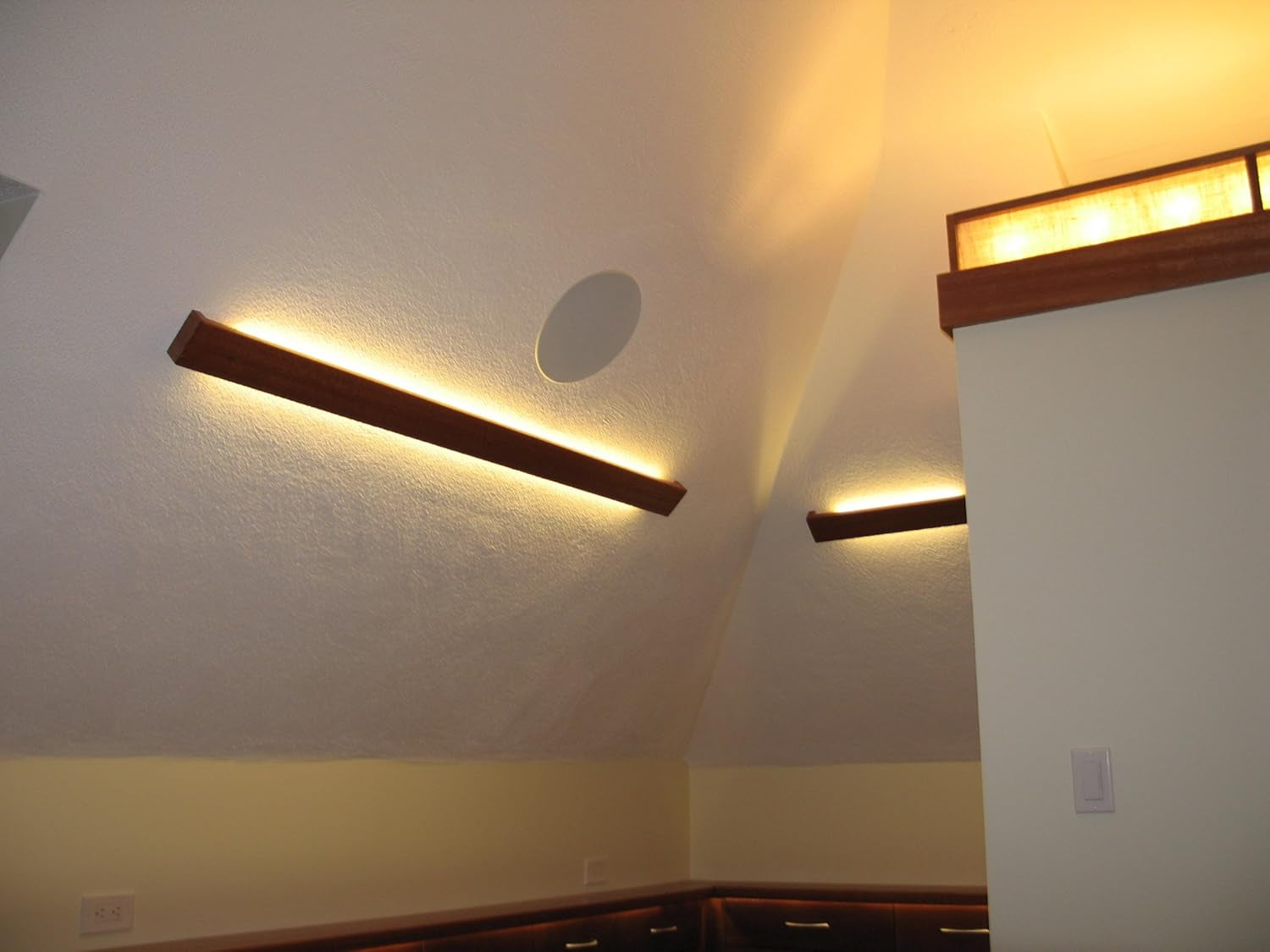 under Cabinet LED Lighting Pro Series 21 LED Deluxe Kit 3 Light Panels 3000 Kelvin under Cabinet Lighting Warm White Inline Dimmer Optional See B00405DEEU