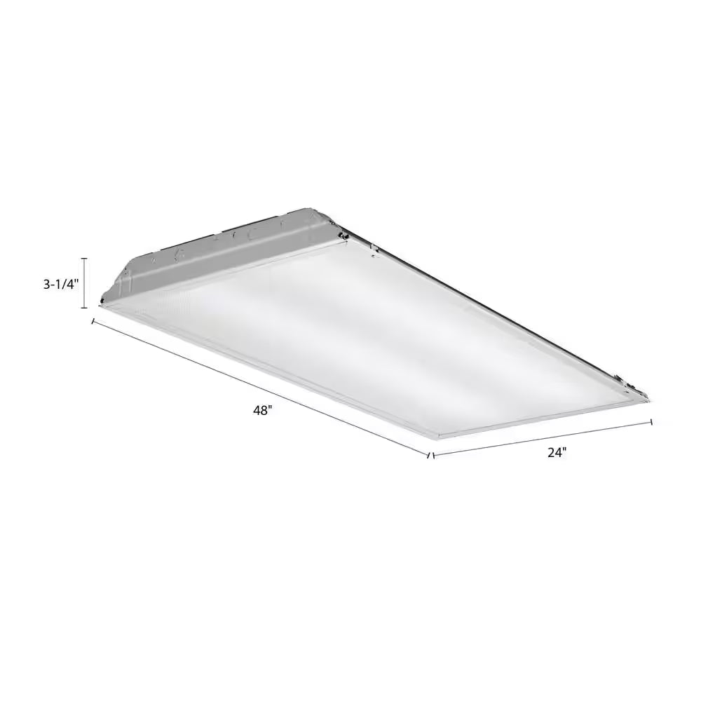 Contractor Select GT 2 Ft. X 4 Ft. Integrated LED 4000 Lumens 4000K 120V Commercial Grade Recessed Troffer