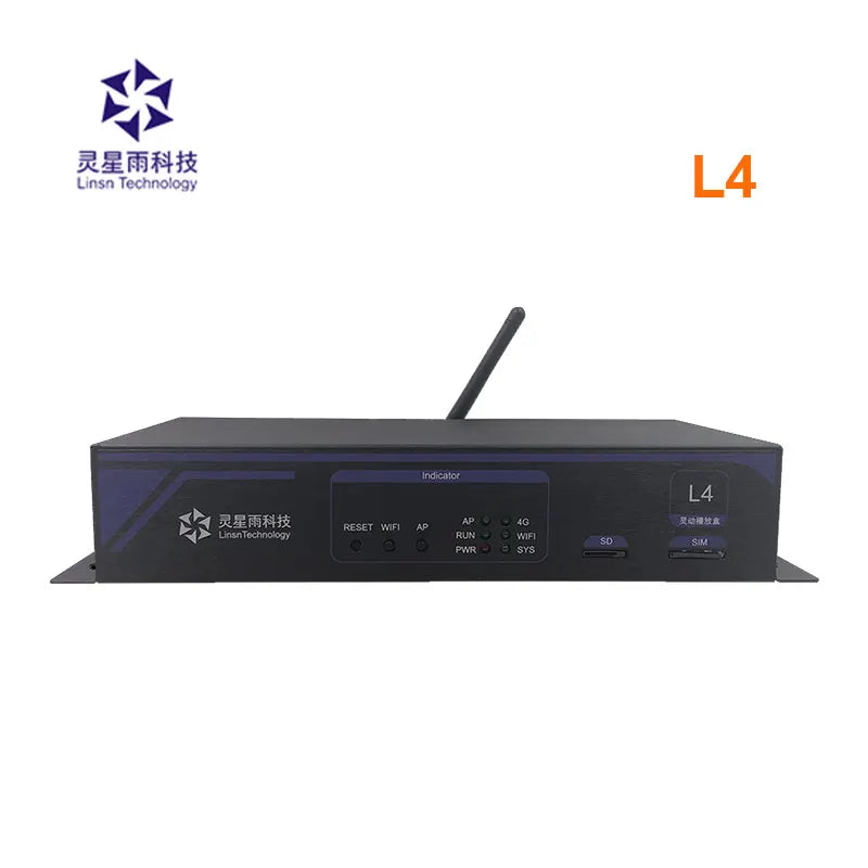 LINSN L1 L2 L3 L4 L6 Asynchronous Player LED Video Control System Box with USB