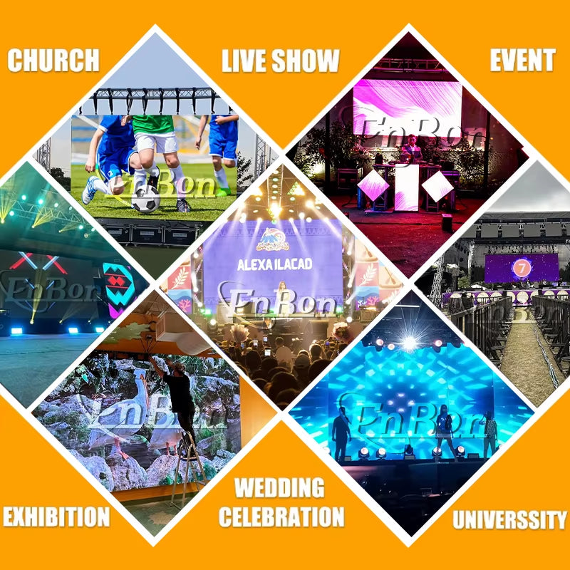 P2.6 P2.9 P3.91 P4.81 Waterproof LED Wall Movable LED Video Wall Rental Stage LED Screen Indoor Outdoor LED Display