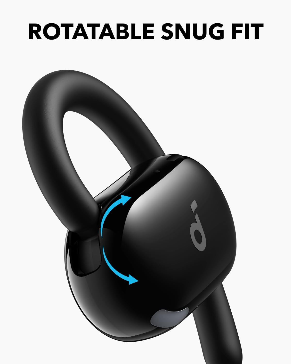 Soundcore V20I by Anker Open-Ear Headphones, Adjustable Ear Hooks, Ultra-Comfort