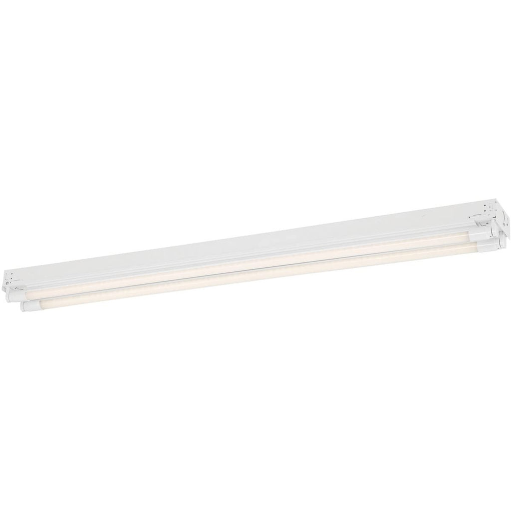 Ft T8 2Light Garage Workshop Ceiling LED Strip Light Fixture 28W 120277V 4000K B