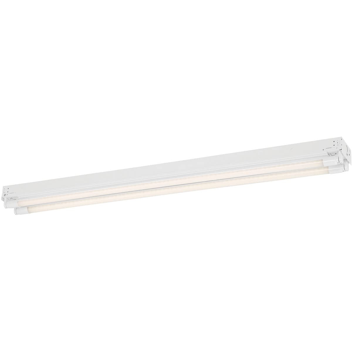 Ft T8 2Light Garage Workshop Ceiling LED Strip Light Fixture 28W 120277V 4000K B