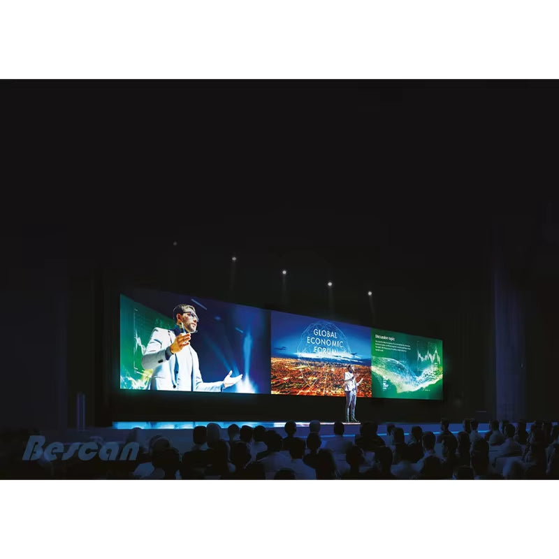BESCAN Factory Promotion Advertising Led Display LED P3.9 Indoor Rental Led Screen Cabinet Led Panel Wall