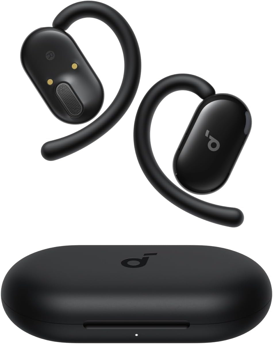 Soundcore V20I by Anker Open-Ear Headphones, Adjustable Ear Hooks, Ultra-Comfort