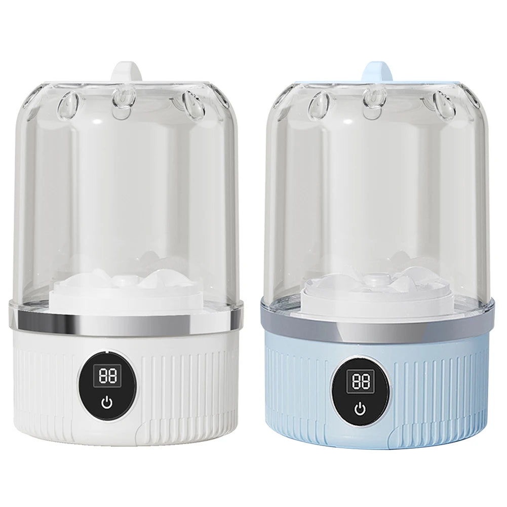 Underwear Washer with Laundry Cup Cordless Small Washing Machine Rechargeable Portable Washing Machine for Bra Underwear Socks