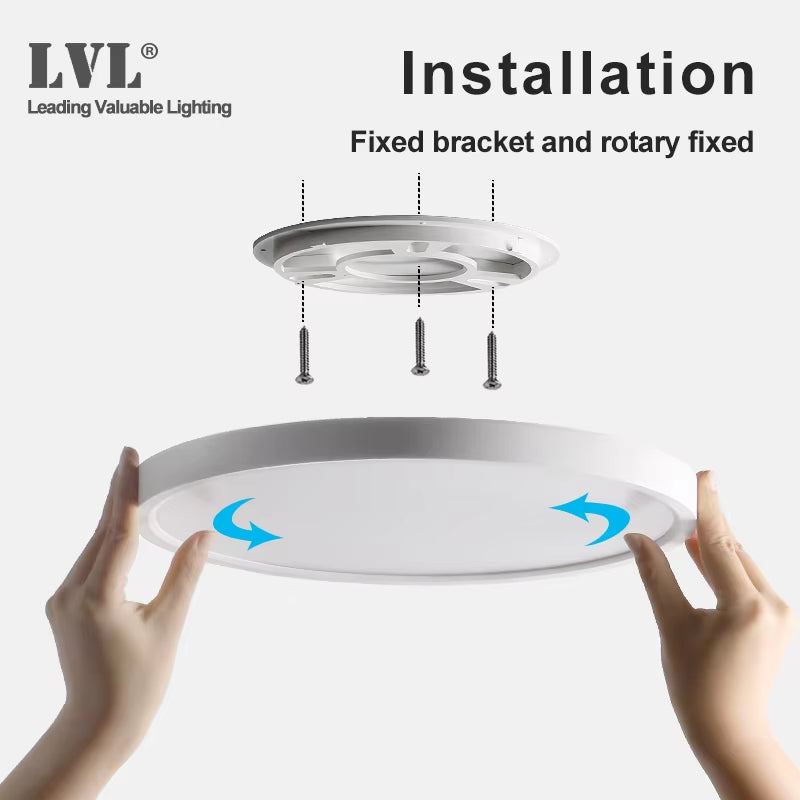 Modern Led Smart Ceiling Light Golden Wood Grain Dimmable Home Lighing Wifi Tuya App Voice Control Surface Mounting Ceiling Lamp