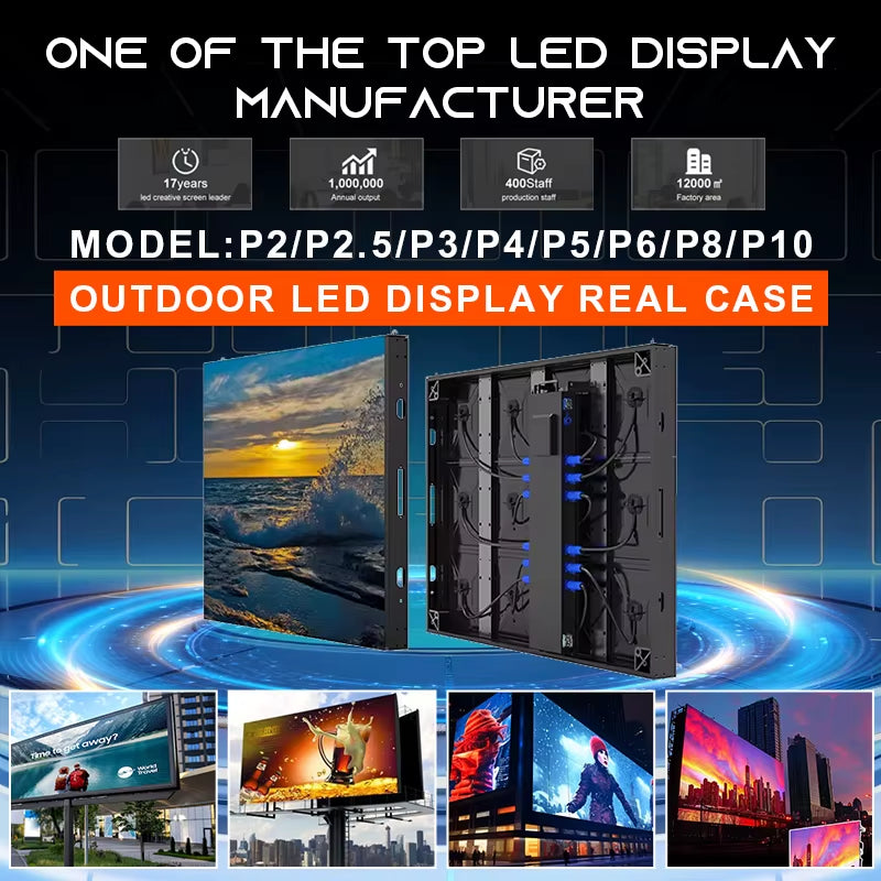 Hot Sale Outdoor Light Weight Waterproof Led Billboard Display Rental Led Screen