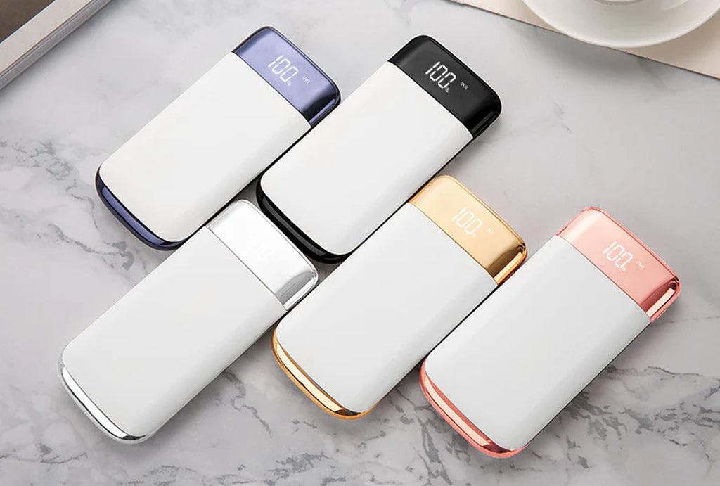 High-Capacity Portable Charger for Smartphones with Full Display