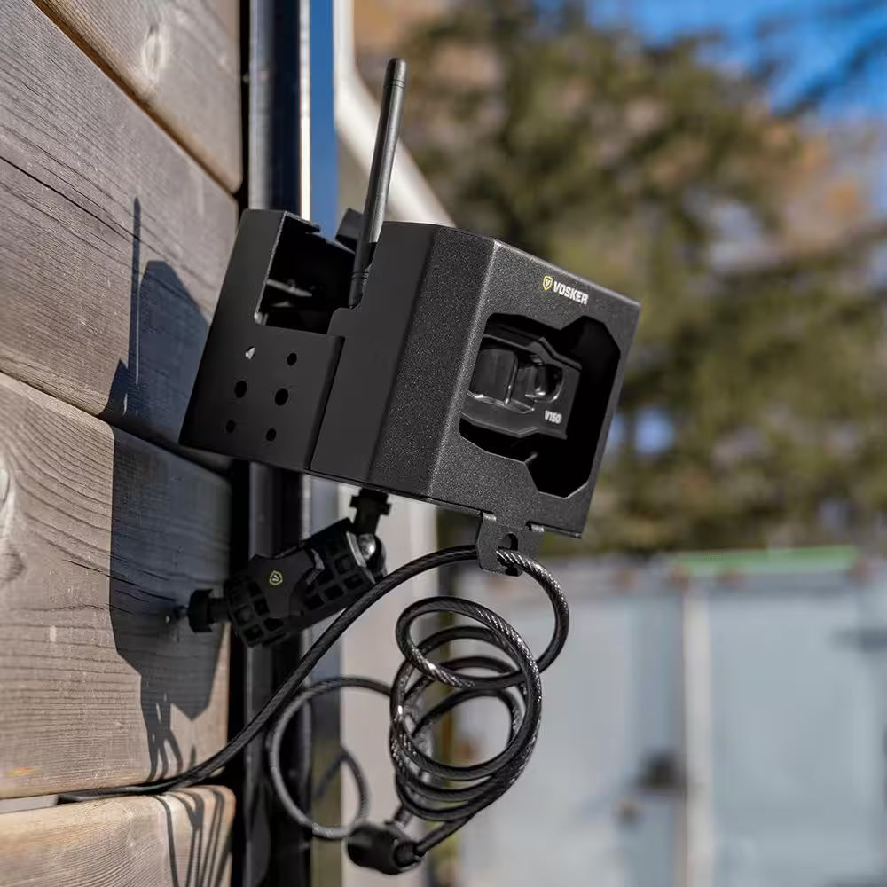 Metal Security Box for V150 and V300 Security Cameras, Protects Camera from Theft and Environmental Damage