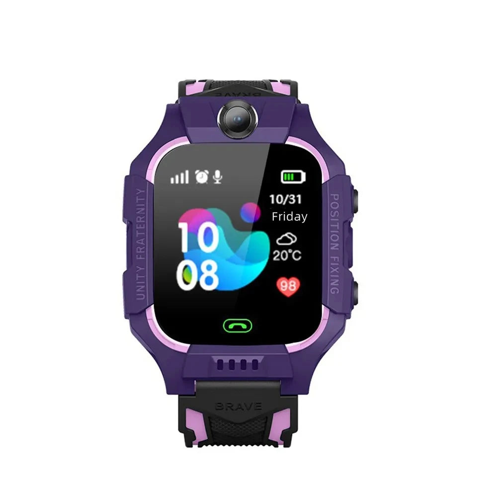 Q19 Smart Watch Kids Sport Phone Call Sim Card Smartwatch for Children SOS Camera Voice Chat Photo Boy Girl Gift Touch Screen