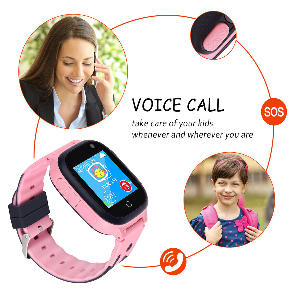 Kids Smart Watch SIM GSM Call Phone Camera Anti-Lost Game Watches Boys or Girls