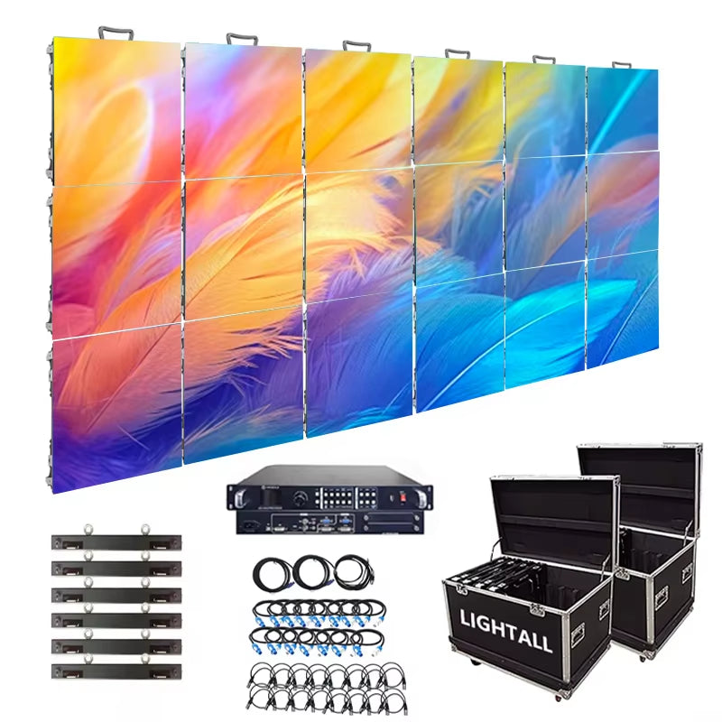 Easy Maintenance 4K 8K LED Screen Display OEM ODM IP65 Anti-Corrosion P2 P2.5 P3 500*500Mm LED Display Screen LED Video Wall