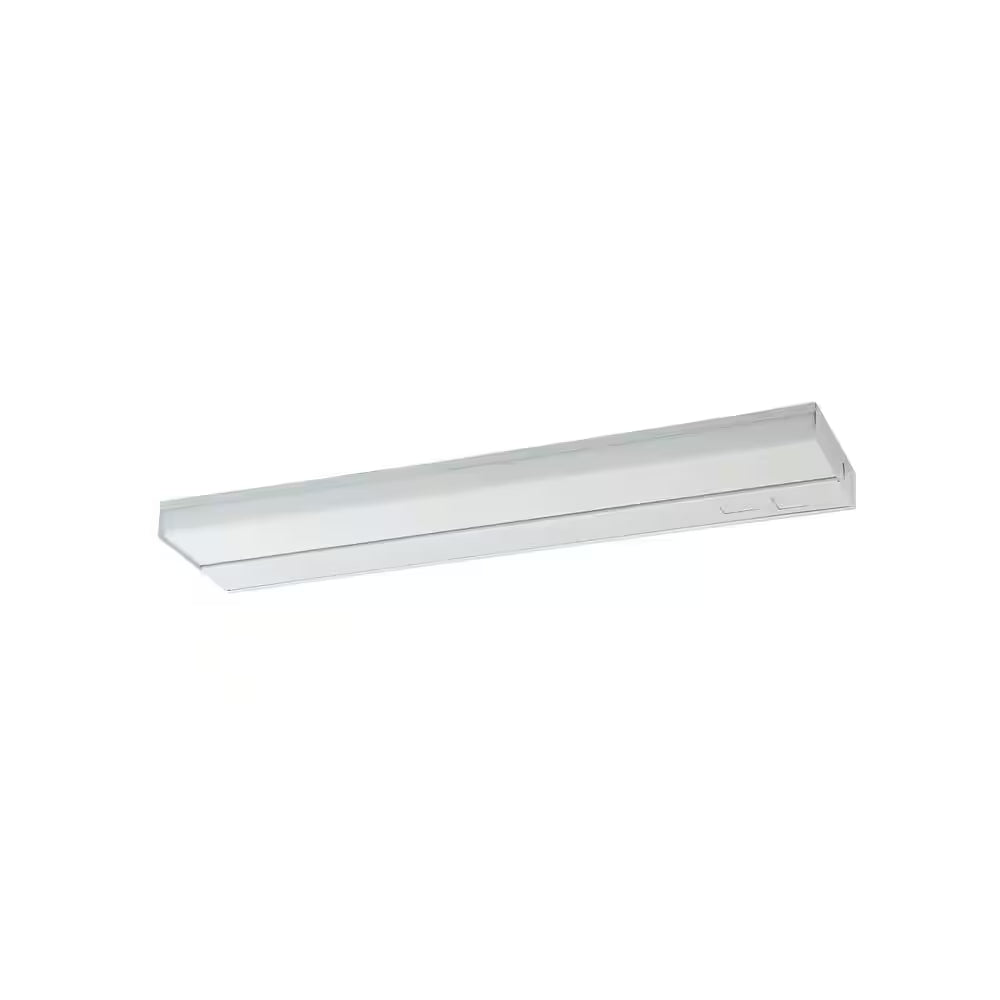 12 In. White LED under Cabinet Wide Lighting Fixture