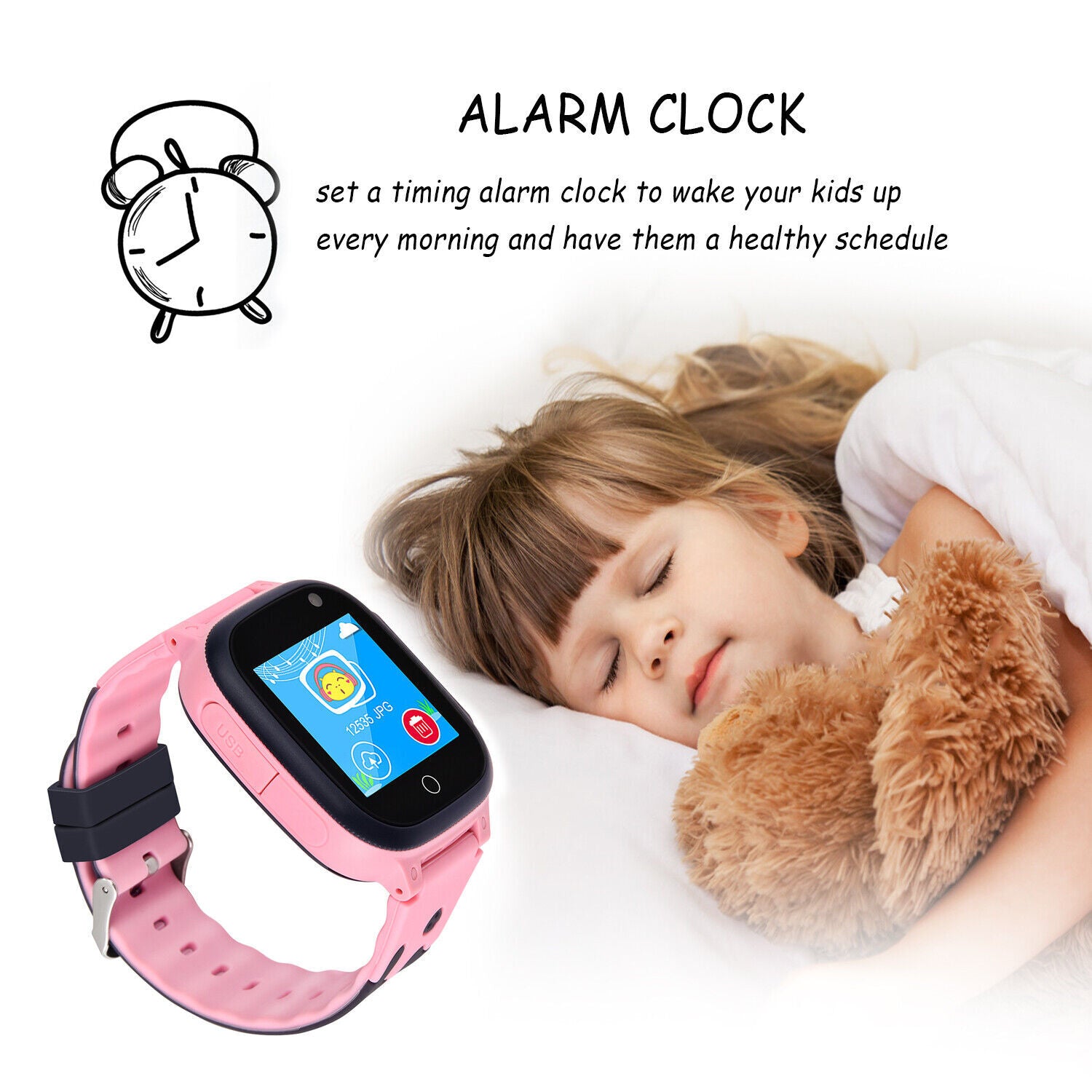 Kids Smart Watch SIM GSM Call Phone Camera Anti-Lost Game Watches Boys or Girls