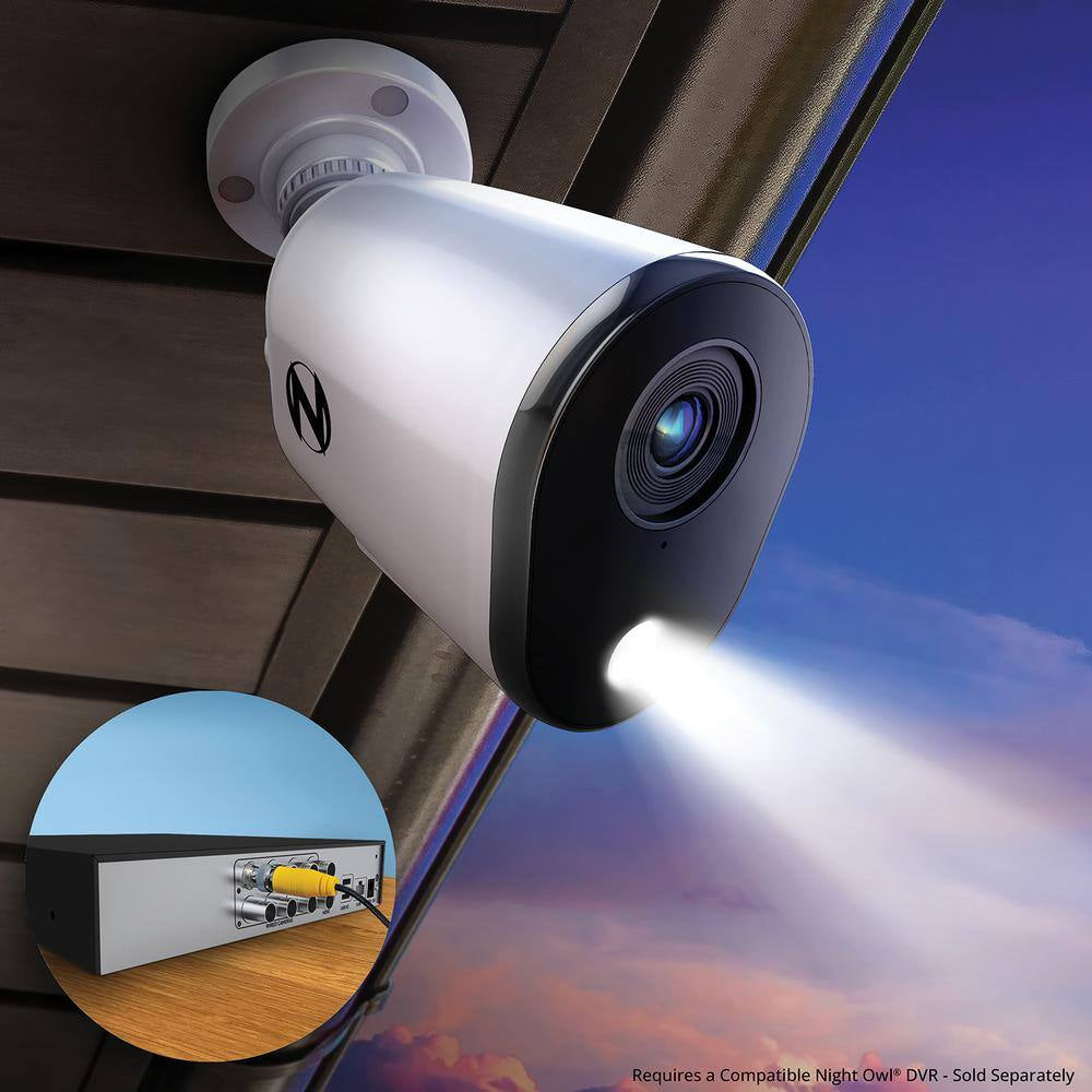 4K Wired Indoor/Outdoor Spotlight Security Cameras with 2-Way Audio (2-Pack)