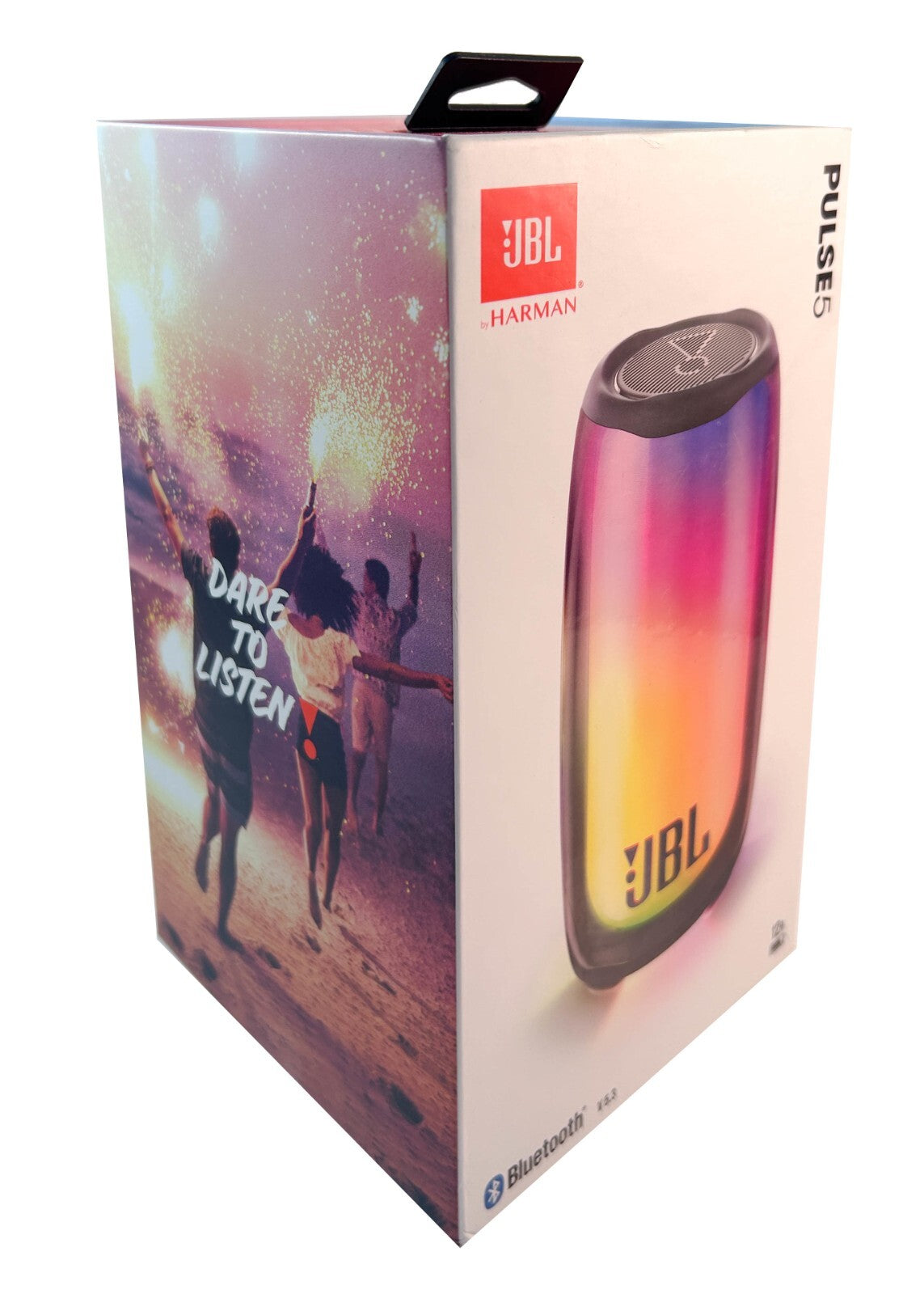 JBL Pulse 5 Portable Bluetooth Speaker with Light Show - Black