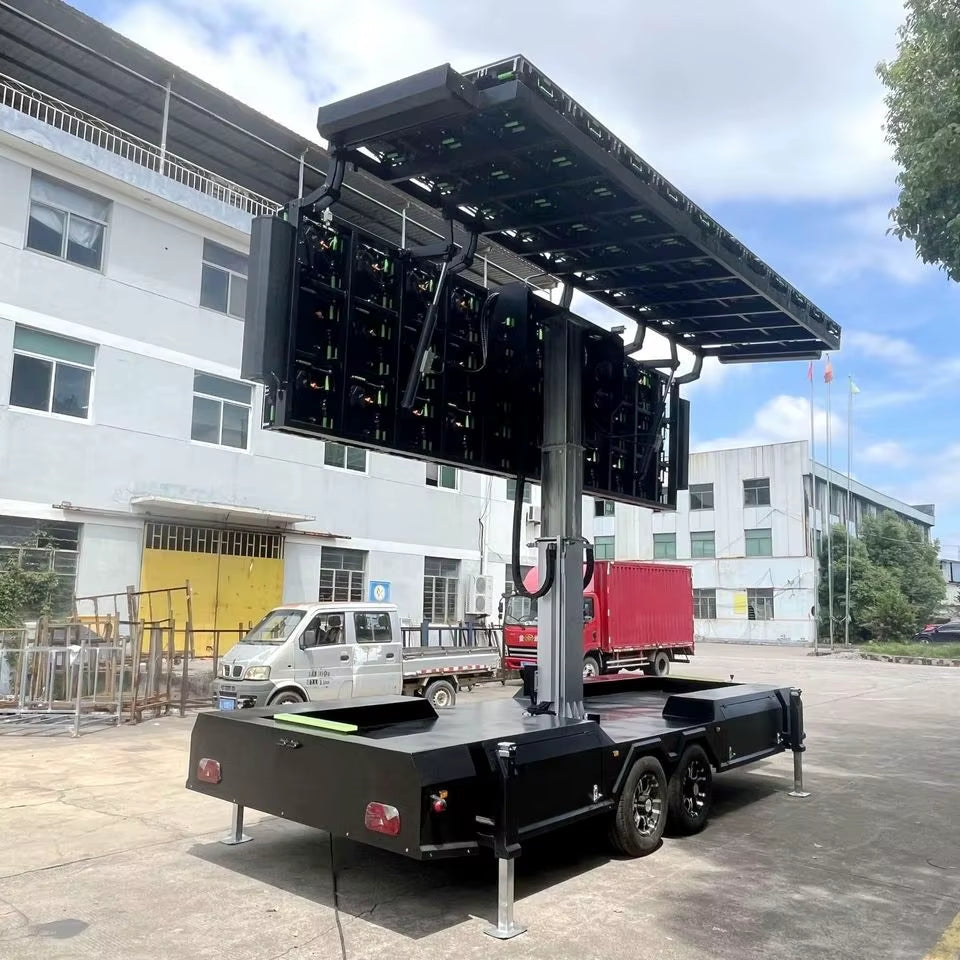 Hd P3.91 Led Light Panels Outdoor Screen Led Display Screen Advertising for Truck Mobile Led Display Rental