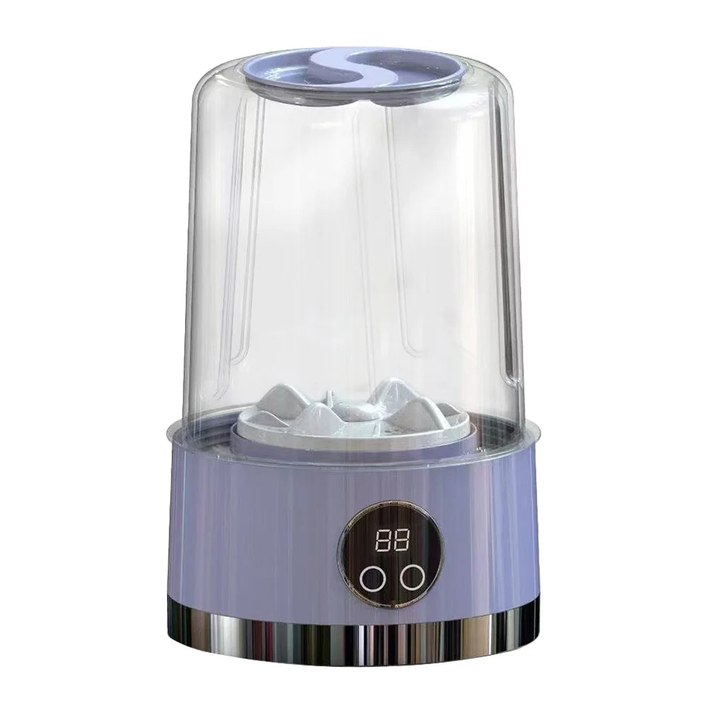Portable Mini Washing Machine Rechargeable Underwear Washing Cup for Baby Clothing Underwear Camping RV Travel