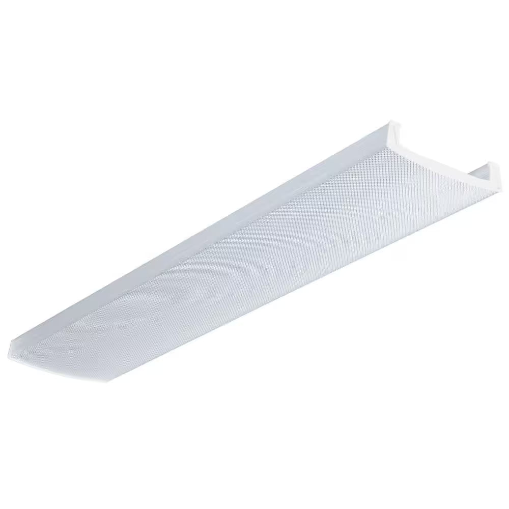 LB 48 In. X 10 In. Clear Narrow Wraparound Prismatic Lens