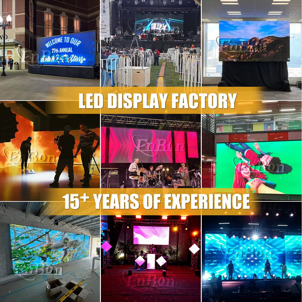 P2.6 P2.9 P3.91 P4.81 Waterproof LED Wall Movable LED Video Wall Rental Stage LED Screen Indoor Outdoor LED Display